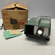 Vintage Realist 400 Slide Projector Model 3115 Tested Working Manual Unit