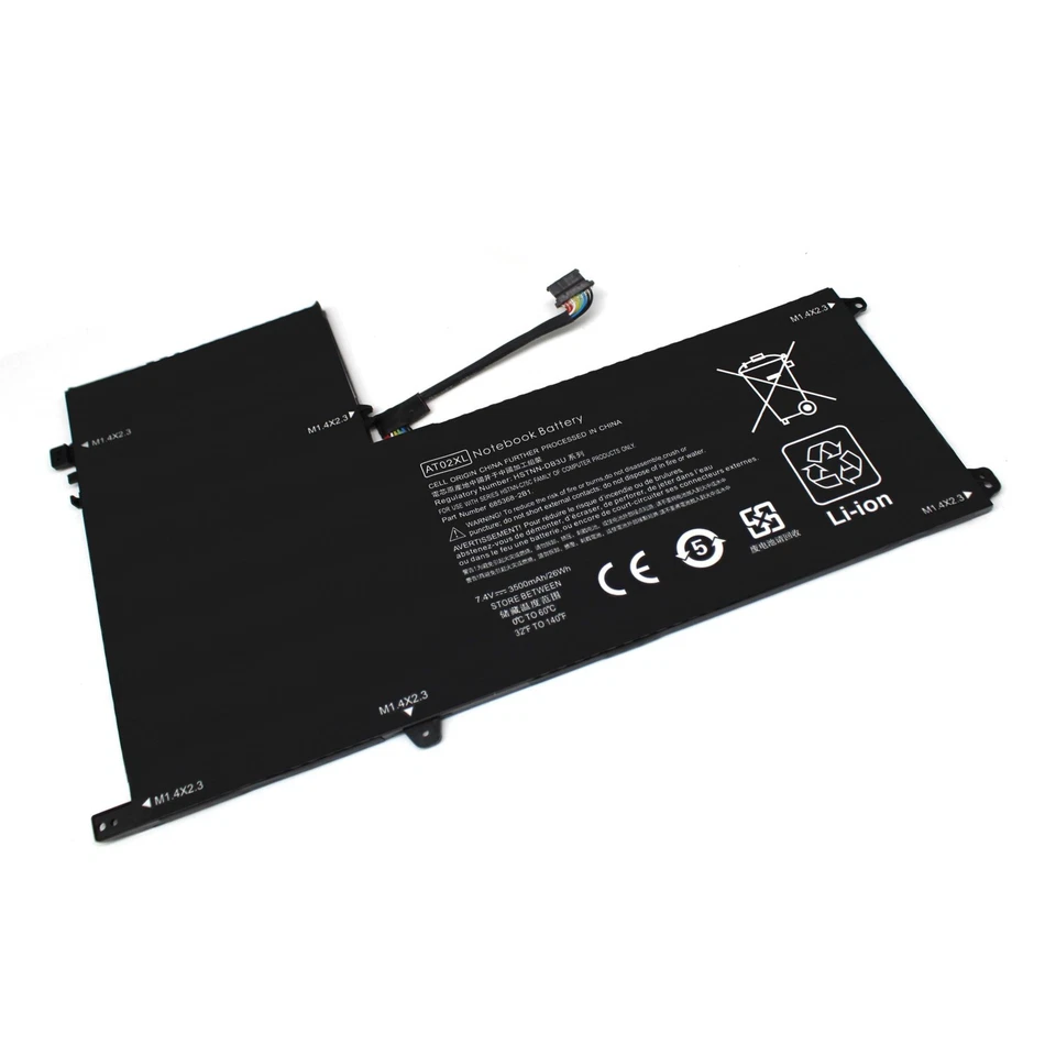 Batterie Für Tablet HP Elitepad 900 G1 AT02XL HSTNN-C75C HSTNN-IB3U - Bild 3 von 4