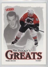 2001-02 Upper Deck Victory Mr Hockey's Greats Mark Recchi #431 HOF 0q3
