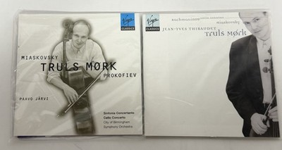 Lot 2 TRULS MORK CDs Cello Sonatas Classical Music MINT DISCS No Cases