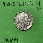 1930-S Buffalo 🦬 Indian Head Nickel 5c Xf Extra Fine