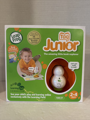 LeapFrog Tag Junior Reading System Green Reader Book Explorer NEW Sealed + Book