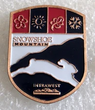 Snowshoe Mountain Ski Resort Skiing Souvenir Collector Pin - West Virginia