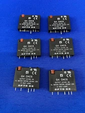 OPTO 22 G4 OAC5 OUTPUT 120VAC 5V LOGIC MODULE - 1 LOT QTY 6