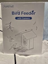 Bird Feeder with Camera 2.5K HD Live Video, AI Bird Identifier, 5MP Photos, 7W S