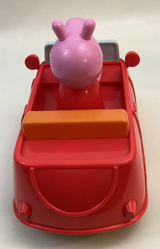 Peppa Pig Red Car Radio Control-Full Function Remote Wheelie Spin - Image 4 of 4