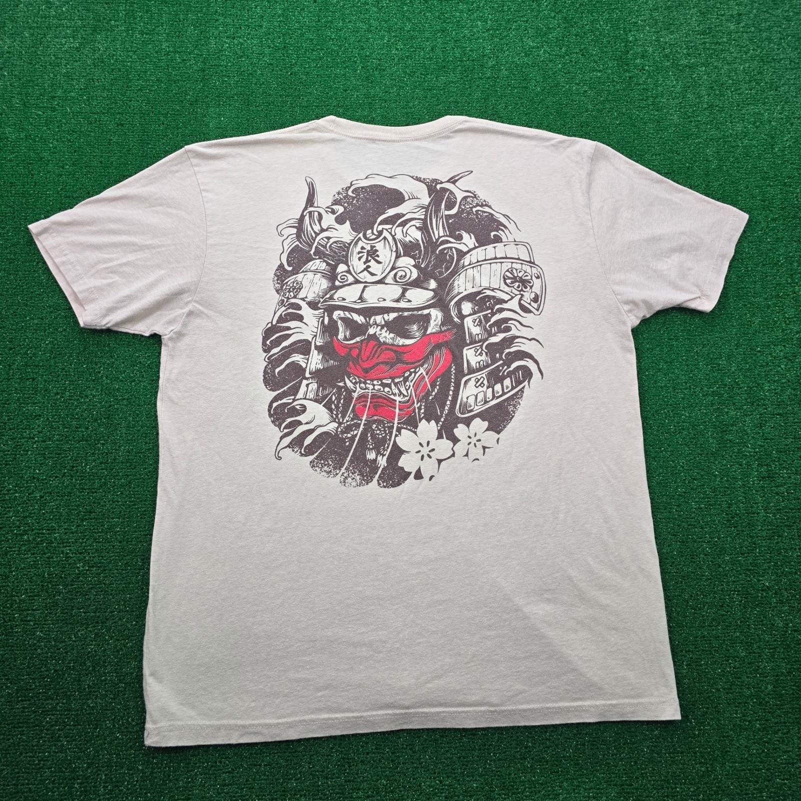 Zero Foxtrot Tshirt Mens XL Beige Ronin Samurai G… - image 1