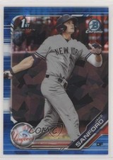 2019 Bowman Chrome Draft Sapphire Edition Blue /99 Jake Sanford #BDC-82 0c6