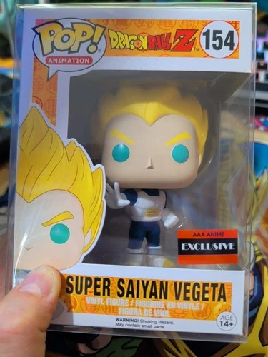 Funko Pop! Vinyl: Dragon Ball - Vegeta (Super Saiyan) (Blue , White) - AAA Anime