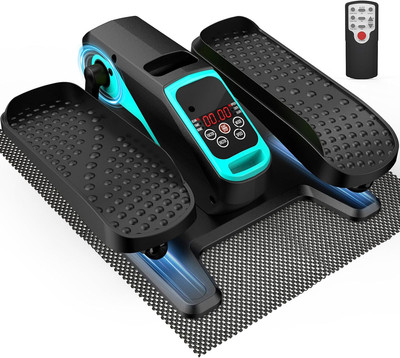 Motorized Under Desk Elliptical for Seniors - 12-Speed Passive Leg Exerciser