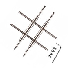 TSUCIA Crab Wrench, Lens Opener, Stainless Steel Camera Lens Repair Tool, Adjust