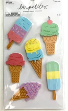 The Paper Studio La Petites Stickers, Ice Cream!