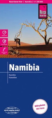 Reise Know-How Landkarte Namibia (1:1.200.000) reiß- und wasserfest (world ma...