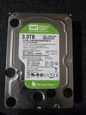 Western Digital Hard Drive WD SATA/64MB CACHE 3.0TB WD30EZRX