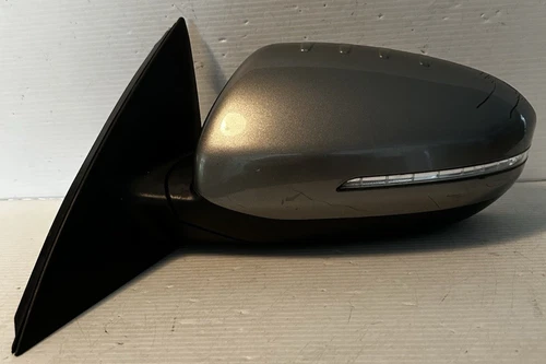2014 2015 Kia Optima Driver Left LH 6 Wire Gray Signal Mirror OEM 1849