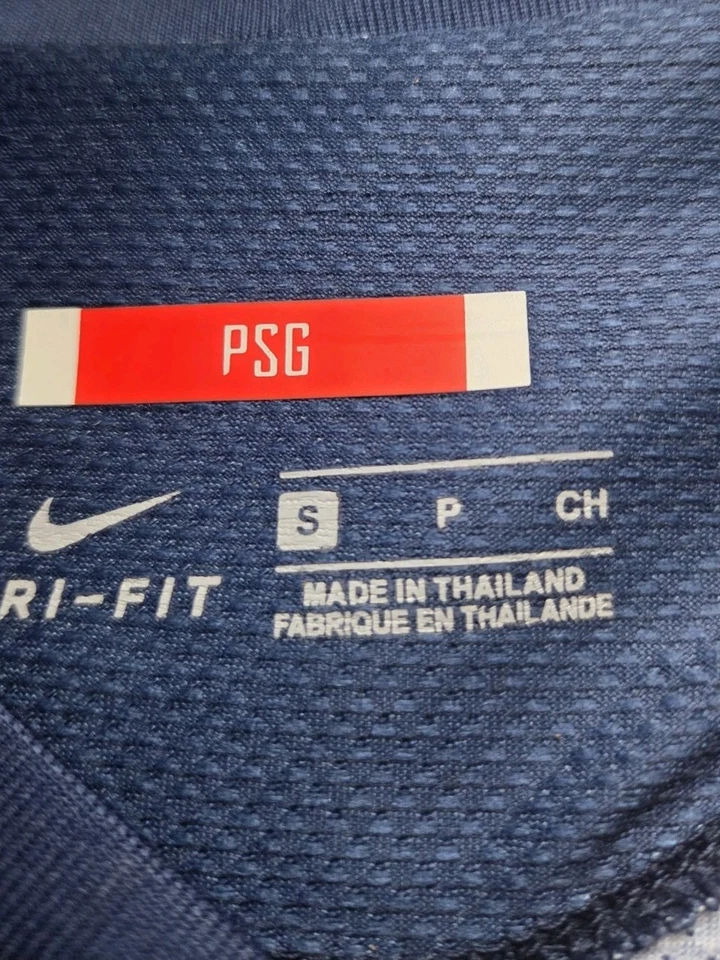 2012/2013 Nike Paris Saint Germain PSG Zlatan Ibrahimovic Home Jersey Size S - Image 4 of 4
