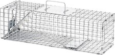 Live Animal Cage Trap 24.85x 7.54x 7.54 Human...