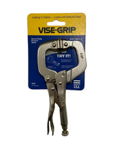 NEW Petersen Dewitt 6SP 6" VISE GRIP Locking C-Clamp ORIGNIAL - MADE IN USA