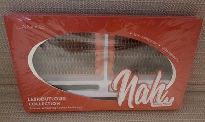 LANKIZ LashOutLoud Collection Cluster Eyelashes Black Full Volume Reusable New