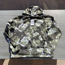Nike Therma-FIT Hoodie Mens Medium Camo Training Pullover Fleece DQ4836-355