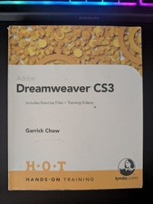 Hands-On Training Ser.: Adobe Dreamweaver Cs3 by Garrick Chow Paperback 