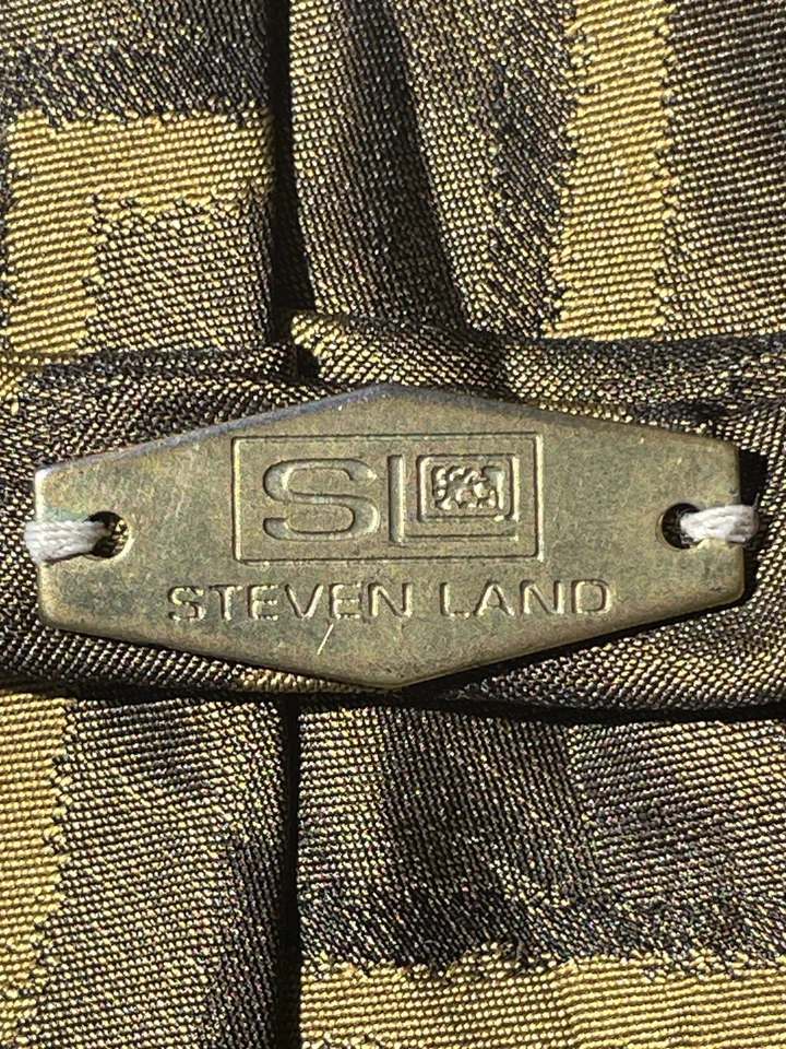 Lote de (18) corbatas vintage - gran conjunto de marcas y estilos - usadas Foto 3 de 3