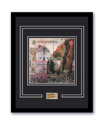 Black Sabbath Ozzy Osbourne Autograph Signed 11x14 Framed Photo Self-Titled ACOA