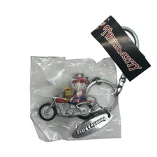 Sanrio Tweety And Hello Kitty Collaboration Mini Motorcycle Mascot Keychain