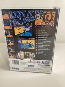 NBA Action Sega Saturn CIB Complete w/Reg Card TESTED