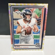 2025 Panini Donruss Optic Bo Nix Flex SP Refractor /199 #31