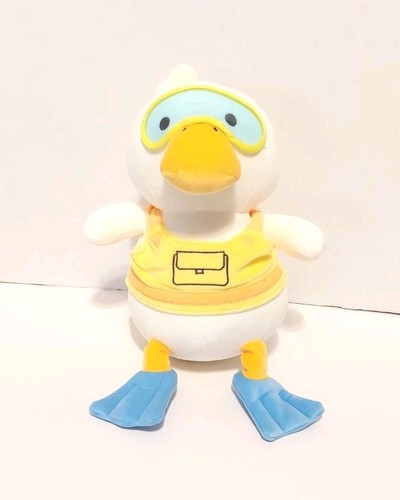 NICE! MINISO LIFE Japanese 10" Soft Duck Plush: DIVING DUCK