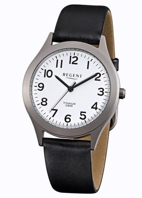 Regent F-842 TITAN Herrenuhr 5 ATM WR - antiallergisch - gut lesbar NEU!