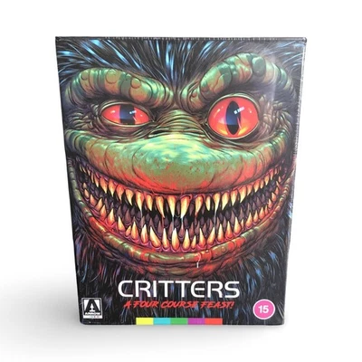 Arrow Video CRITTERS A Four Course Feast Blu-ray Box Set Limited Edition