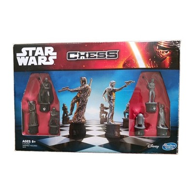 Star Wars Schach Spiel 2014 Disney Hasbro 100% Komplett Disney