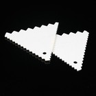 4 Sets Durable Triangle Creative Cream Cake Chocolate