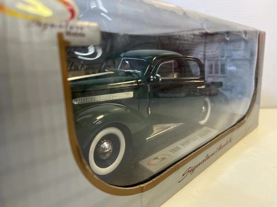 1936 Pontiac Deluxe Coupe Diecast Model Car: 1/18 Scale By Signature - Image 4 of 4