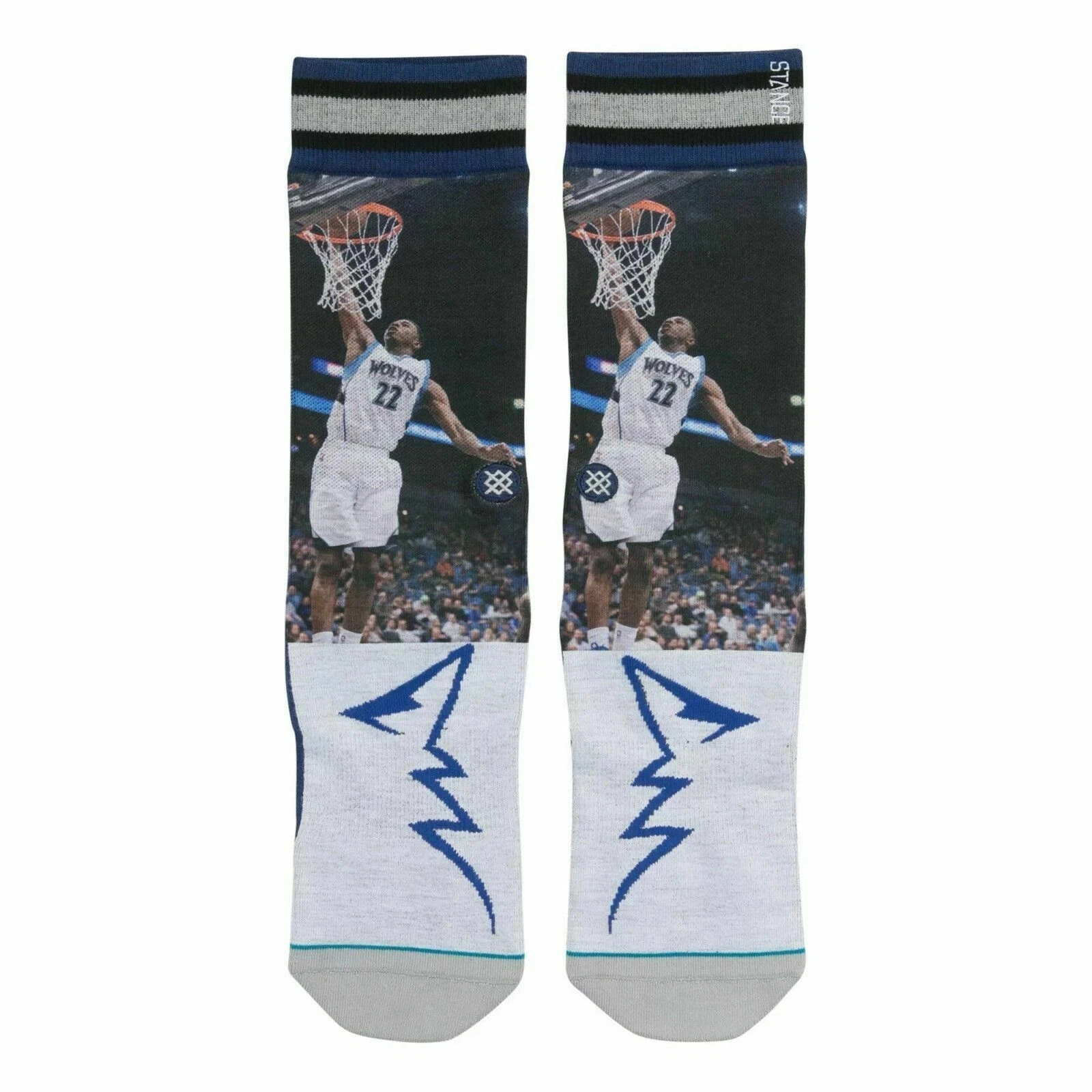 Stance Andrew Wiggins Minnesota Timberwolves Crew Socks