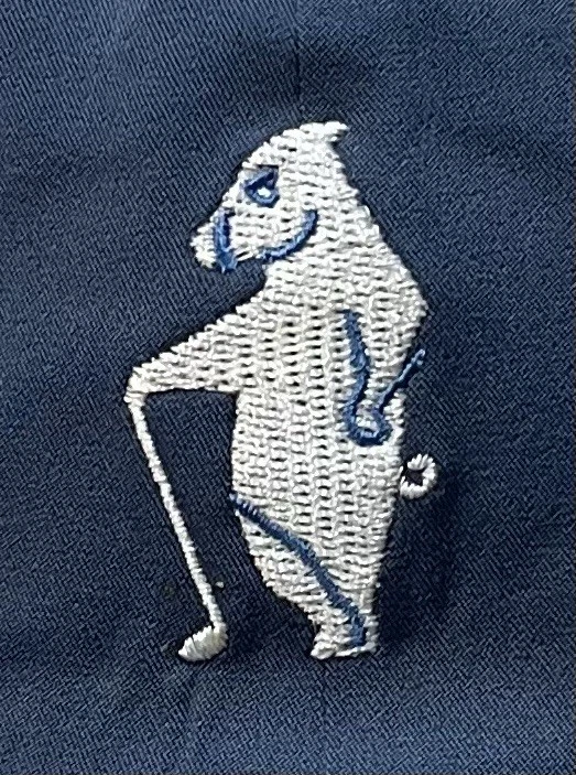 Imperial 1916 The Tour Gopher Mascota Golf Pelota Gorra Sombrero Ajustable Azul Papá Usado en Excelente Condición Foto 4 de 4