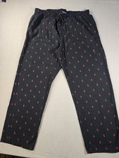 Polo Ralph Lauren Pajama Pants Men s M Sleepwear All Over Print Pony Cotton