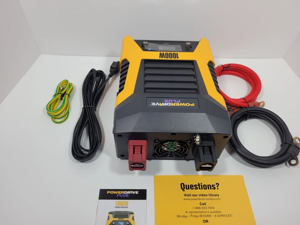 PowerDrive Plus PWD1000P 1000 Watt Wireless Power Inverter with Bluetooth(R) - Image 3 of 4