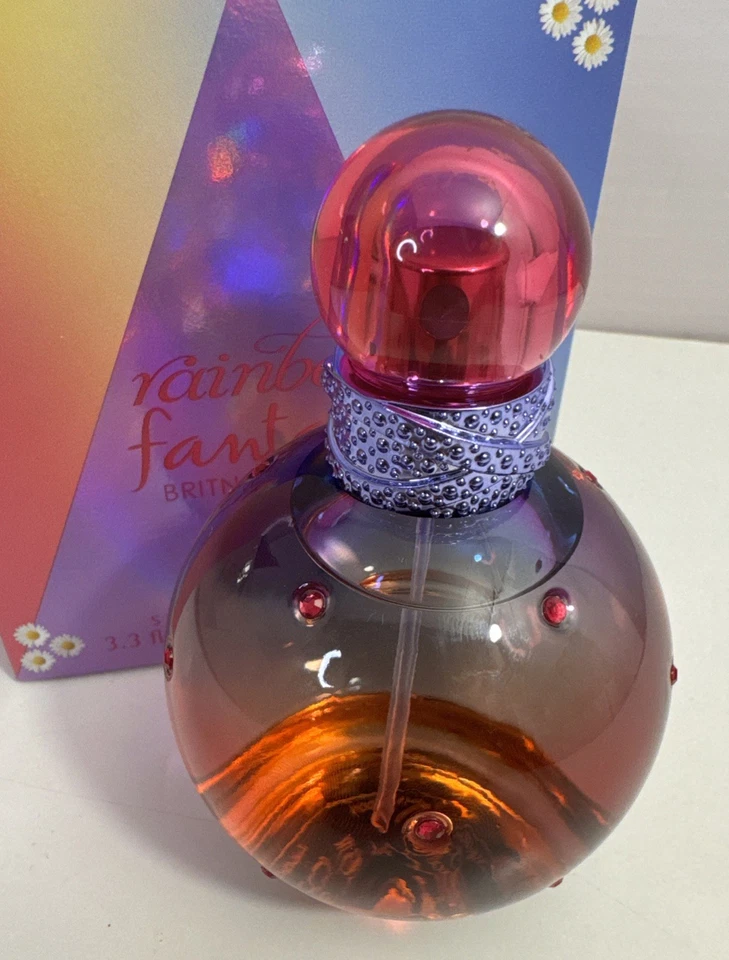 Britney Spears FANTASY RAINBOW Eau de Toilette 100ml / 3,3 fl.oz NOVA CAIXA ABERTA - Imagem 3 de 4