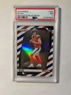 2024 Prizm Bo Nix Red White Blue PSA 7
