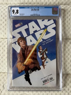  Star Wars  #26 CGC 9.8 (2022 Marvel) 1st Print 1st App. Jon & Beverly