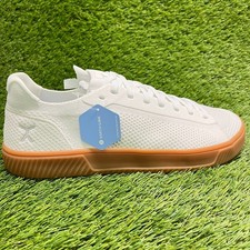 Flux Footwear Adapt Trainer White Gum Mens Size 12 Athletic Knit Shoes Sneakers