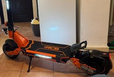 RCB D7 500W Electric Scooter Adult Orange used Long Range Dual Suspension
