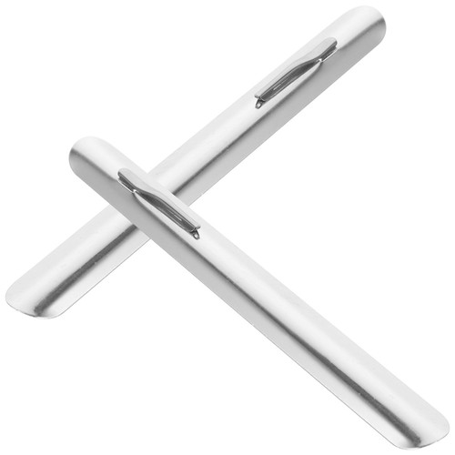 2 Pcs Bread Scraper Cleaning Tool Nurse Crumb Table Stainless Steel Crumber - Picture 6 of 12