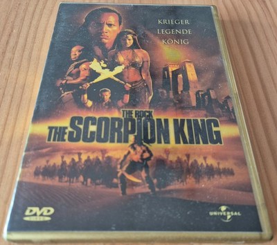 DVD - THE SCORPION KING - DWAYNE JOHNSON - WIE NEU