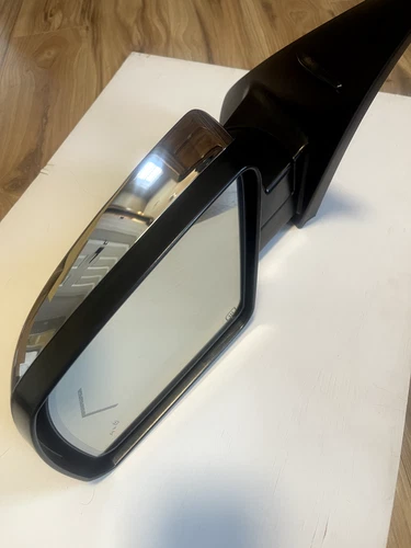 14-21 Tundra Left Side Power Fold Signal Door Mirror Blind Spot & Heating Chrome