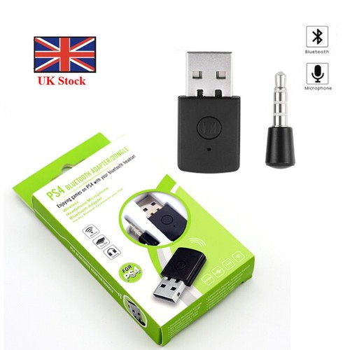 Ricevitore WIRELESS BLUETOOTH 4.0 DONGLE USB Adattatore Per Cuffie PS4  MICROFONO | eBay