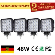 4x 48W LED Arbeitsscheinwerfer…
